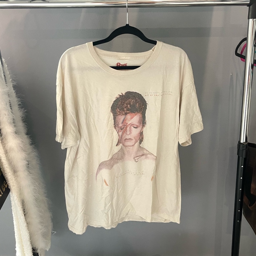 David Bowie oversized t shirt